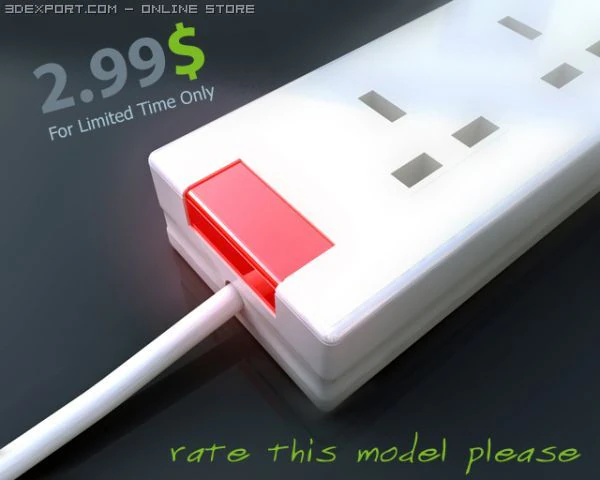 multi cable 51 3D Model .c4d .max .obj .3ds .fbx .stl .blend 