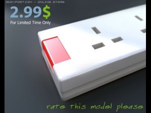 multi cable 51 3D Model