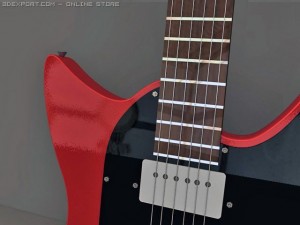 fender blacktop telecaster hh electric guitar 3D Model