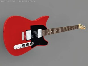 fender blacktop telecaster hh electric guitar 3D Model