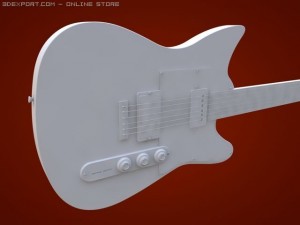 fender blacktop telecaster hh electric guitar 3D Model