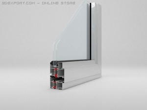 aluminum profile Modèle 3D