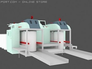 textile machine 3D Model