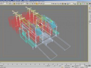 textile machine 3D Model