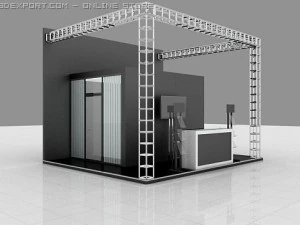 stand d'exposition Modèle 3D