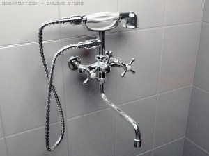 bath mixer 3D मॉडल