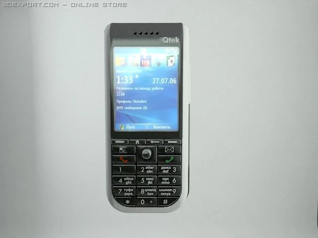 qtek mobile phone 3D Model .c4d .max .obj .3ds .fbx .stl .blend 