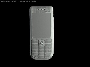 qtek mobile phone 3D Model