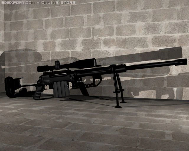 intervention cheytac 3D Model .c4d .max .obj .3ds .fbx .stl .blend 