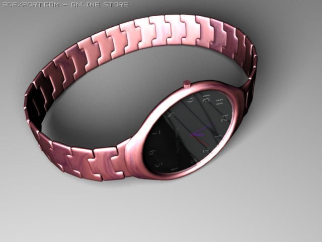watch 3dsblender 3D-Modell .c4d .max .obj .3ds .fbx .stl .blend 