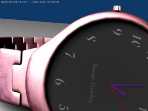 watch 3dsblender 3D-Modell