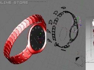 watch 3dsblender 3D-Modell