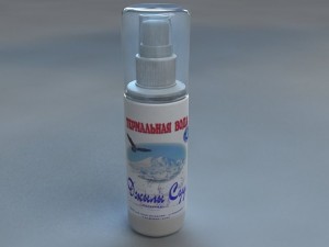 flacon for spray 3D Model