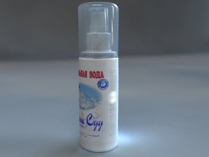 flacon for spray Model 3D