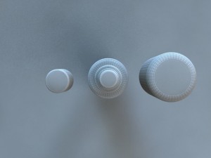 flacon for spray Model 3D