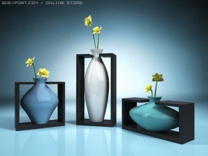 vase in hold 3D Model