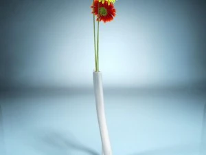 vase silhouette 3D Model