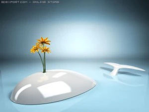 whale vase 3D Model