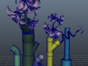 pipe vase 3D 模型