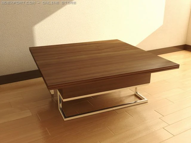 square table 3D Model .c4d .max .obj .3ds .fbx .stl .blend