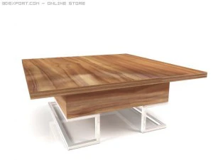 square table 3D Model