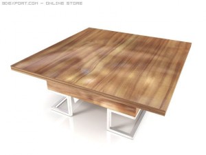 square table 3D 모델