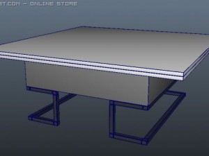 square table 3D 모델
