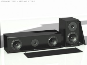 speakers cortlands600 3Dモデル