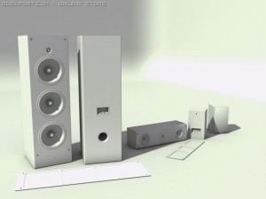 speakers cortlands600 3Dモデル
