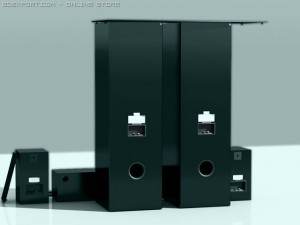 speakers cortlands600 3Dモデル