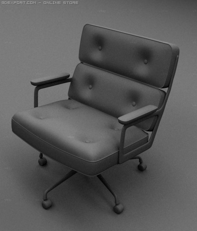 offilce chair Model 3D .c4d .max .obj .3ds .fbx .stl .blend