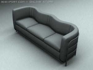 sofa Modèle 3D