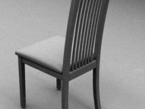 common kitchen chair Modelo 3D