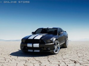 ford mustang shelby cobra gt500 3D Model