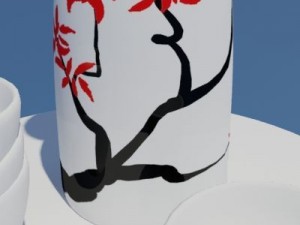 sake set 3D Model