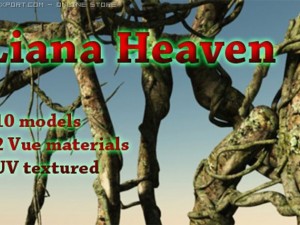 liana heaven Modello 3D
