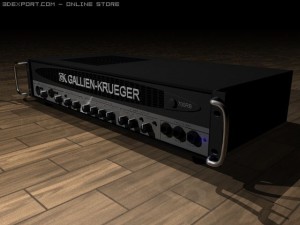 gallienkrueger bass amp 3D Модель