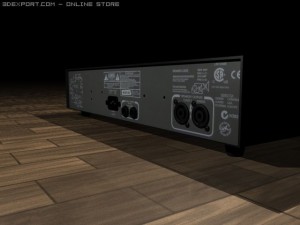 gallienkrueger bass amp 3D 模型