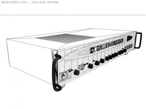 gallienkrueger bass amp 3D 模型