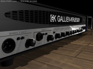 gallienkrueger bass amp 3D 模型