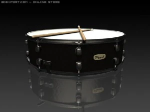 pearl snare 3D Model