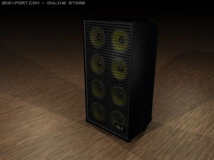 Gallien Krueger 810 Goldline-cabine 3D Model