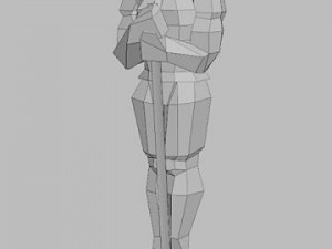 oscar academy award statuette Modello 3D