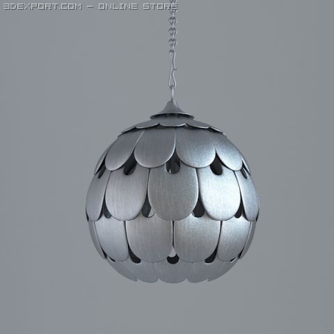 contemporary ceiling light fixture Modelo 3D .c4d .max .obj .3ds .fbx .stl .blend 