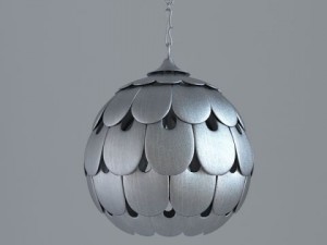 contemporary ceiling light fixture Modèle 3D