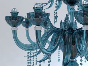 classic ceiling light 3D 模型