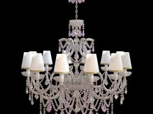 古典枝形吊灯 3D 模型