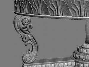 a coffee table 3D Model