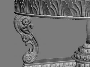 a coffee table 3D Model