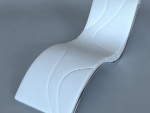 plank bed Modello 3D